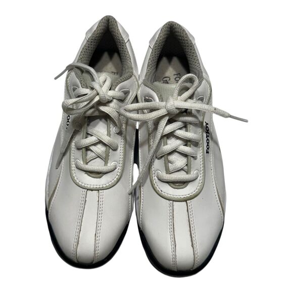 FootJoy GreenJoys Golf‎ Shoes Women Size 6M White Soft spikes 48744P - Picture 6 of 16